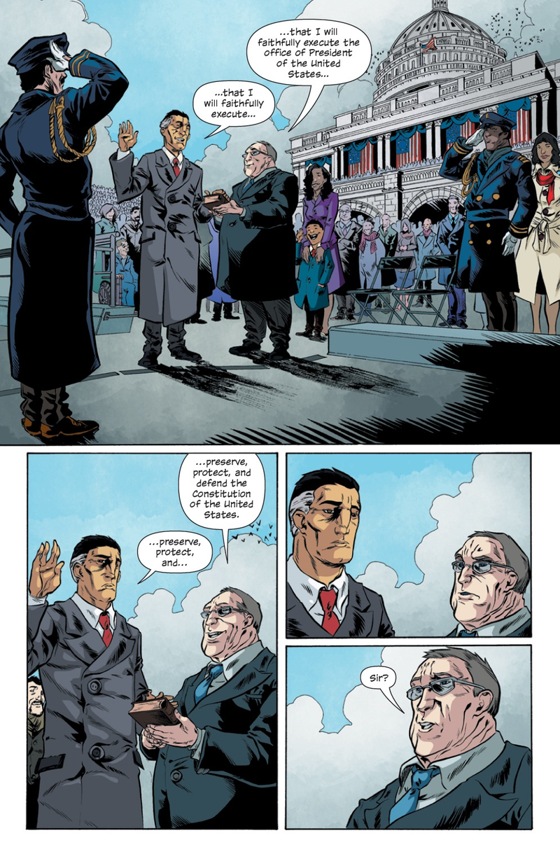 Illustration for article titled Read the first issue of Letter 44, the comic everyone's raving about